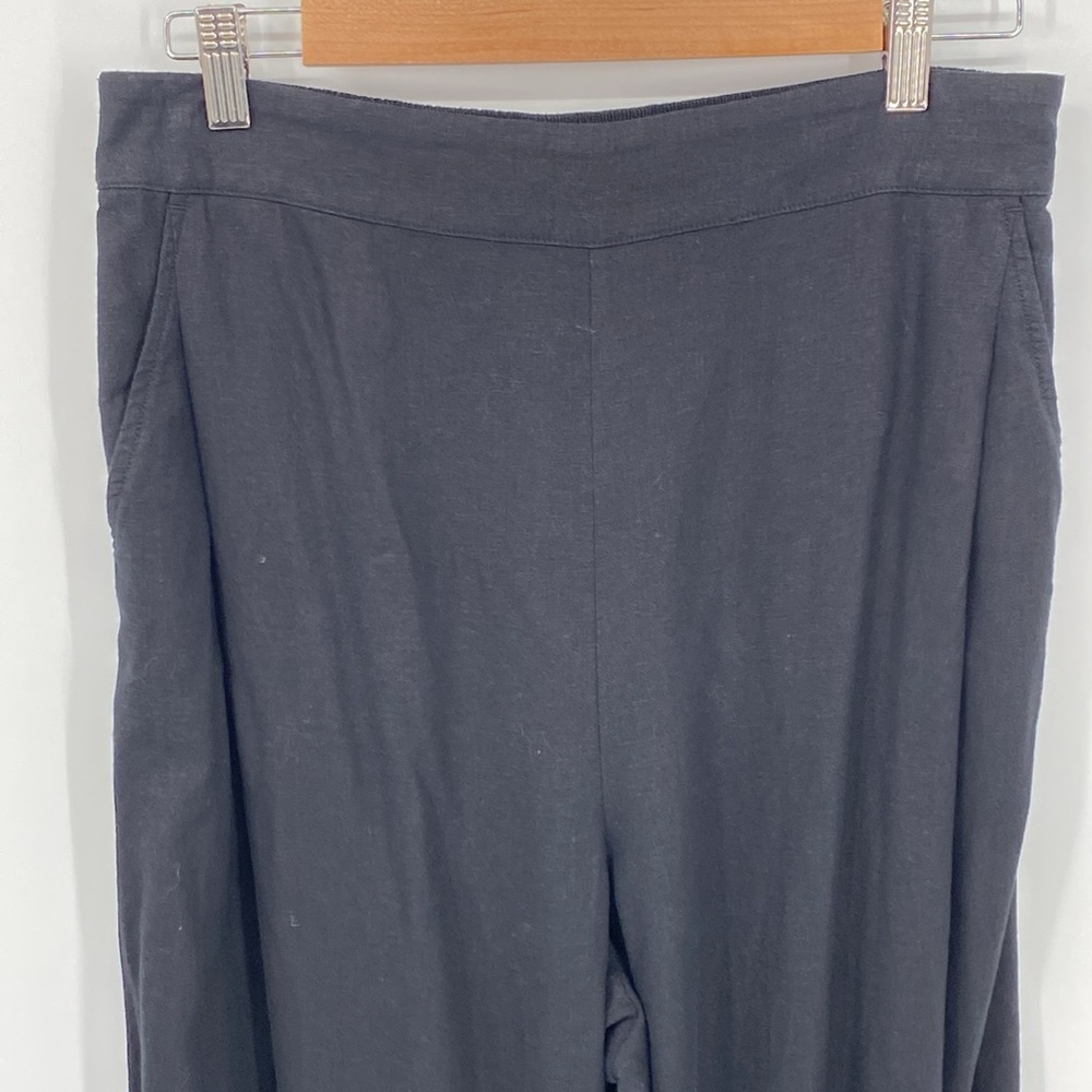 Madewell The Easy Linen Pull-On Pants NWT Size 8 Tall - Picture 3 of 10
